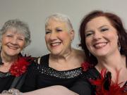 Carole, Shelley and Crrie